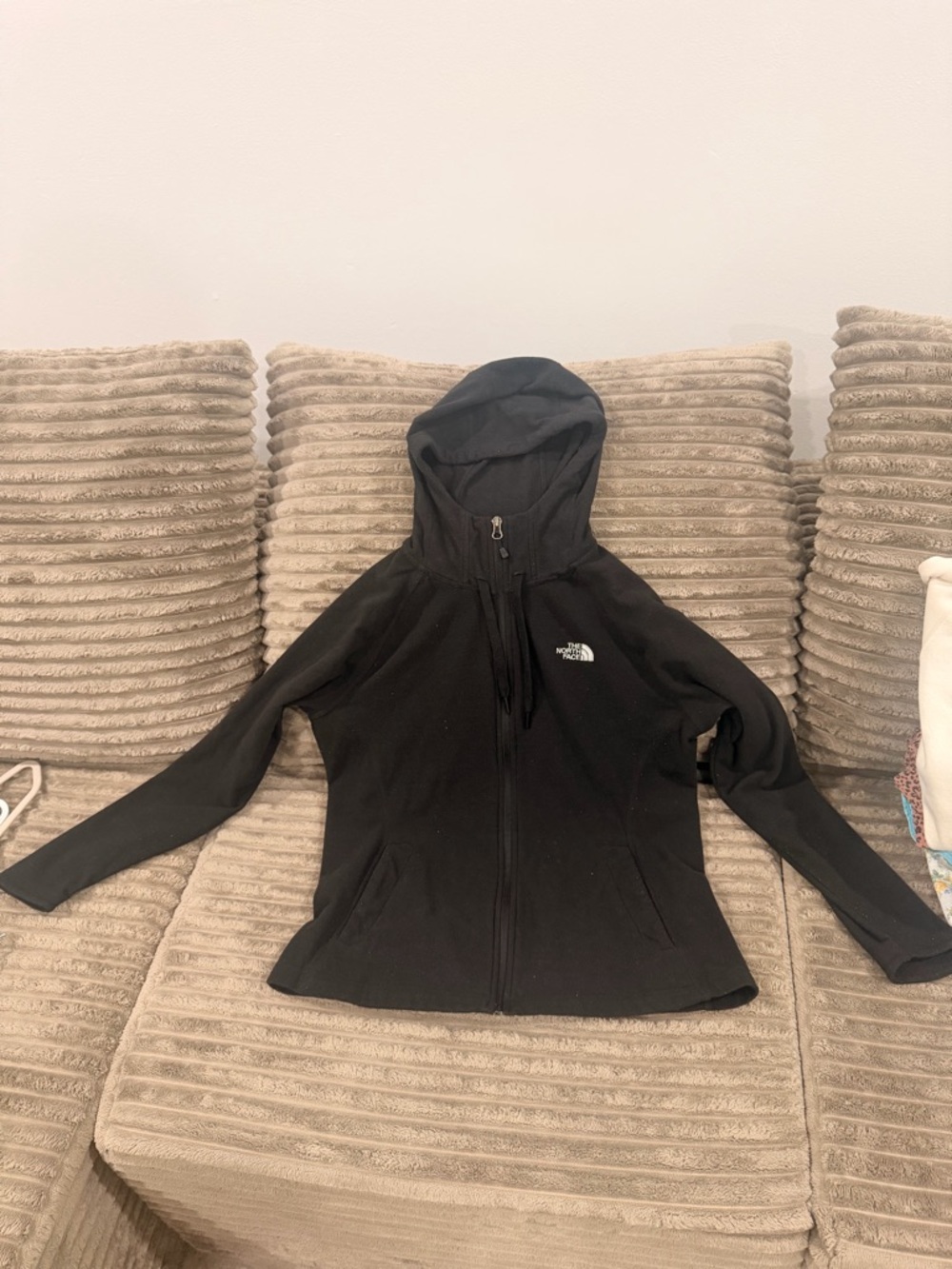 The North Face Black Hooded Full-Zip Jacket